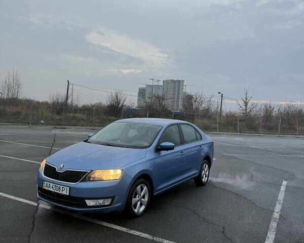 Синий Шкода Рапид, объемом двигателя 1.6 л и пробегом 258 тыс. км за 7850 $, фото 12 на Automoto.ua