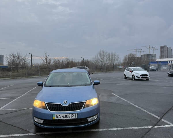 Синий Шкода Рапид, объемом двигателя 1.6 л и пробегом 258 тыс. км за 7850 $, фото 8 на Automoto.ua