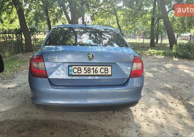 Синий Шкода Рапид, объемом двигателя 1.6 л и пробегом 153 тыс. км за 7200 $, фото 29 на Automoto.ua