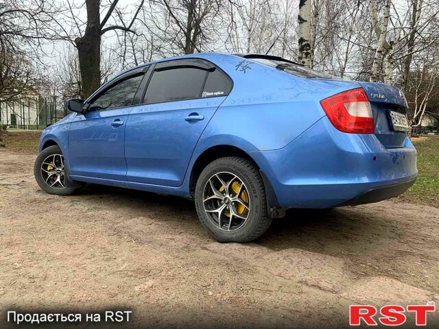 Синий Шкода Рапид, объемом двигателя 1.2 л и пробегом 161 тыс. км за 6300 $, фото 6 на Automoto.ua