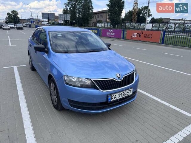 Синий Шкода Рапид, объемом двигателя 1.2 л и пробегом 132 тыс. км за 8000 $, фото 2 на Automoto.ua