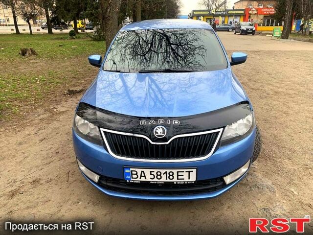 Синий Шкода Рапид, объемом двигателя 1.2 л и пробегом 161 тыс. км за 6300 $, фото 5 на Automoto.ua
