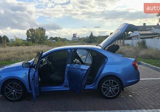 Синій Шкода Рапід, об'ємом двигуна 1.6 л та пробігом 165 тис. км за 8000 $, фото 22 на Automoto.ua