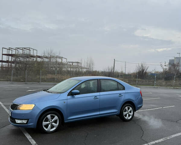 Синий Шкода Рапид, объемом двигателя 1.6 л и пробегом 258 тыс. км за 7850 $, фото 14 на Automoto.ua