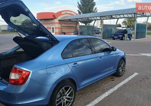 Синій Шкода Рапід, об'ємом двигуна 1.6 л та пробігом 165 тис. км за 8000 $, фото 20 на Automoto.ua