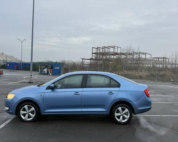 Синий Шкода Рапид, объемом двигателя 1.6 л и пробегом 258 тыс. км за 7850 $, фото 16 на Automoto.ua