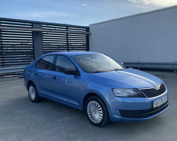Синий Шкода Рапид, объемом двигателя 1.6 л и пробегом 172 тыс. км за 5950 $, фото 1 на Automoto.ua