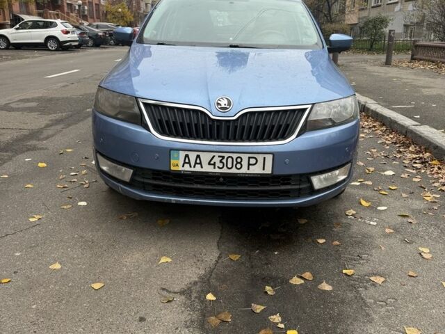 Синий Шкода Рапид, объемом двигателя 1.6 л и пробегом 257 тыс. км за 8300 $, фото 5 на Automoto.ua