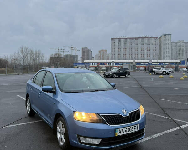 Синий Шкода Рапид, объемом двигателя 1.6 л и пробегом 258 тыс. км за 7850 $, фото 28 на Automoto.ua