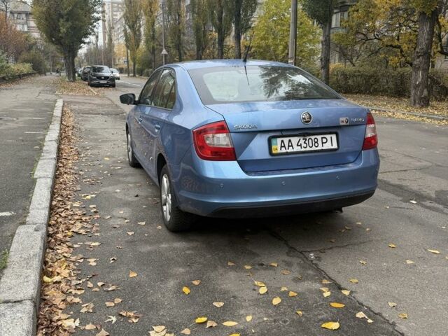 Синий Шкода Рапид, объемом двигателя 1.6 л и пробегом 257 тыс. км за 8300 $, фото 2 на Automoto.ua