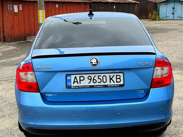 Шкода Рапид 2013 в Запорожье на Automoto.ua Синий Шкода Рапид, объемом двигателя 1.2 л и пробегом 122 тыс. км за 8500 $, фото 1 на Automoto.ua