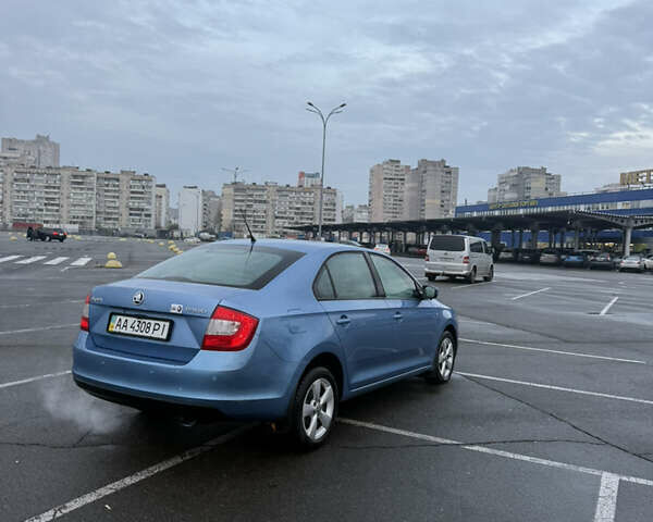 Синий Шкода Рапид, объемом двигателя 1.6 л и пробегом 258 тыс. км за 7850 $, фото 23 на Automoto.ua