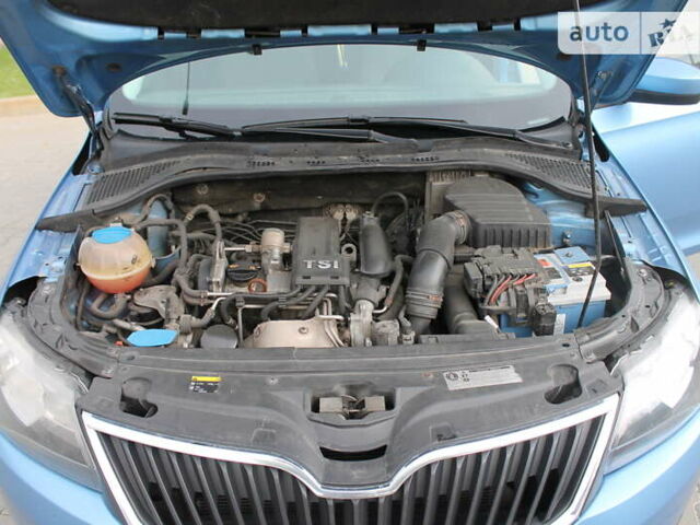 Синий Шкода Рапид, объемом двигателя 1.2 л и пробегом 215 тыс. км за 7200 $, фото 14 на Automoto.ua