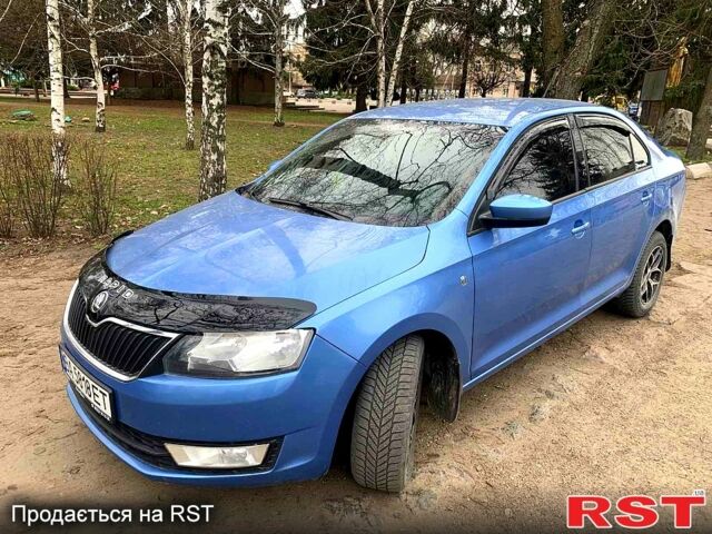 Синий Шкода Рапид, объемом двигателя 1.2 л и пробегом 161 тыс. км за 6300 $, фото 1 на Automoto.ua