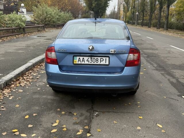 Синий Шкода Рапид, объемом двигателя 1.6 л и пробегом 257 тыс. км за 8300 $, фото 4 на Automoto.ua