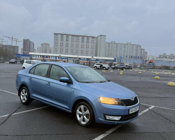 Синий Шкода Рапид, объемом двигателя 1.6 л и пробегом 258 тыс. км за 7850 $, фото 11 на Automoto.ua