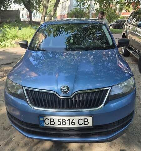 Синий Шкода Рапид, объемом двигателя 1.6 л и пробегом 153 тыс. км за 7200 $, фото 23 на Automoto.ua