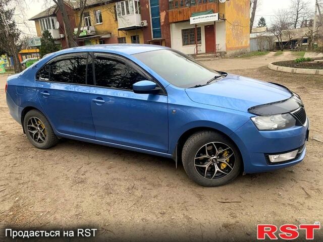 Синий Шкода Рапид, объемом двигателя 1.2 л и пробегом 161 тыс. км за 6300 $, фото 10 на Automoto.ua