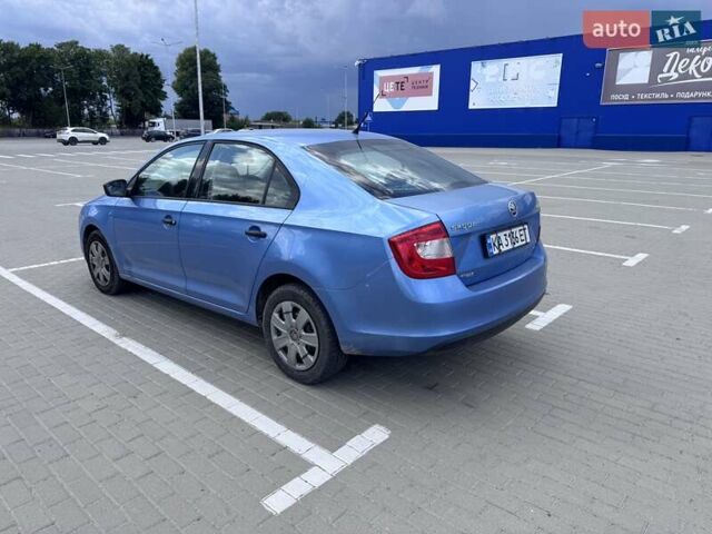 Синий Шкода Рапид, объемом двигателя 1.2 л и пробегом 132 тыс. км за 8000 $, фото 6 на Automoto.ua
