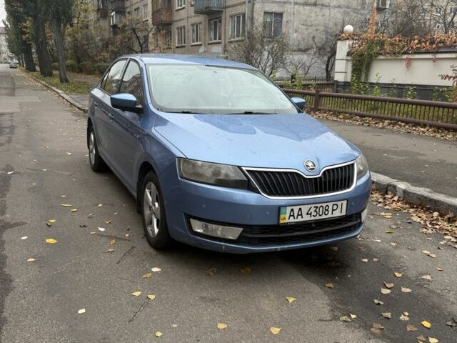 Синий Шкода Рапид, объемом двигателя 1.6 л и пробегом 257 тыс. км за 8300 $, фото 1 на Automoto.ua