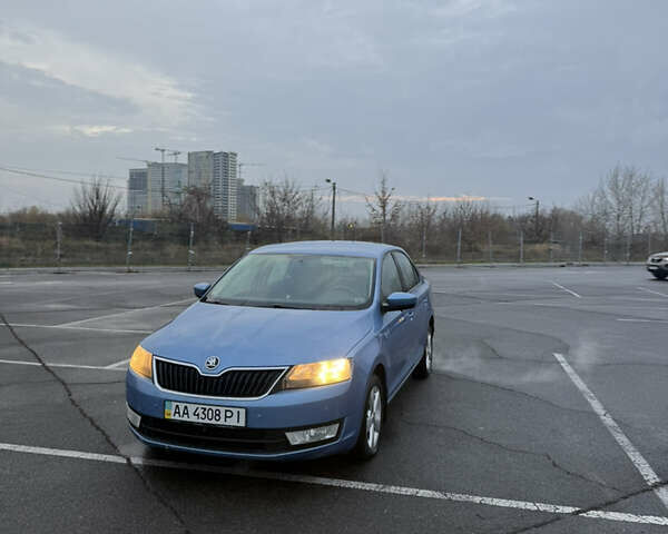 Синий Шкода Рапид, объемом двигателя 1.6 л и пробегом 258 тыс. км за 7850 $, фото 7 на Automoto.ua