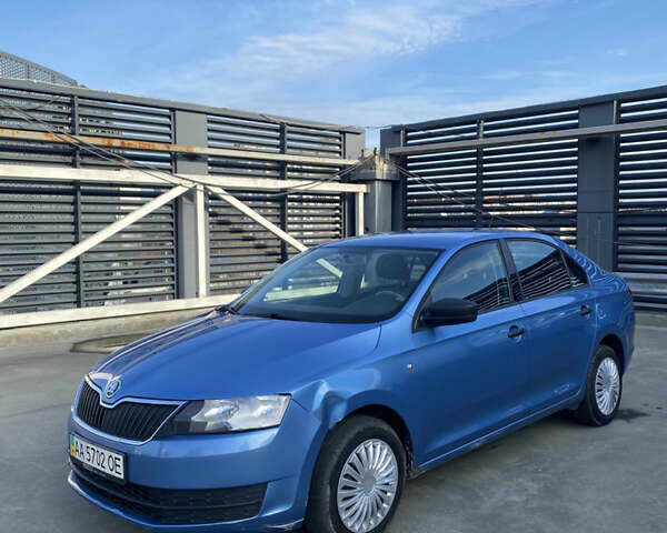 Синий Шкода Рапид, объемом двигателя 1.6 л и пробегом 172 тыс. км за 5950 $, фото 5 на Automoto.ua