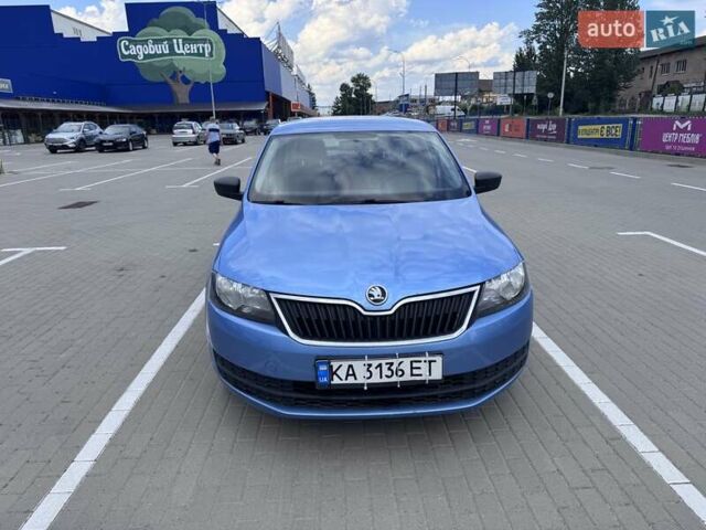 Синий Шкода Рапид, объемом двигателя 1.2 л и пробегом 132 тыс. км за 8000 $, фото 4 на Automoto.ua