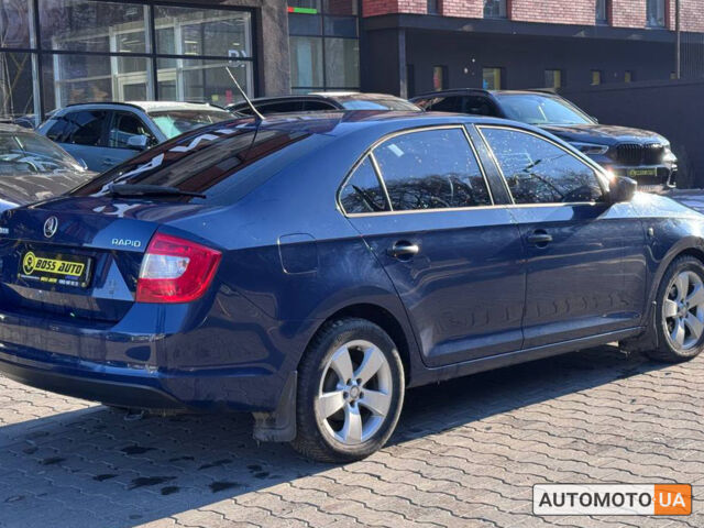 Синий Шкода Рапид, объемом двигателя 1.2 л и пробегом 238 тыс. км за 6900 $, фото 5 на Automoto.ua