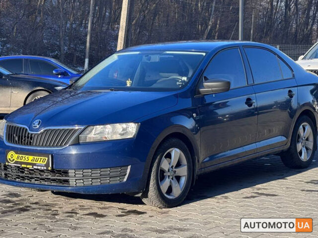 Синий Шкода Рапид, объемом двигателя 1.2 л и пробегом 238 тыс. км за 6900 $, фото 2 на Automoto.ua