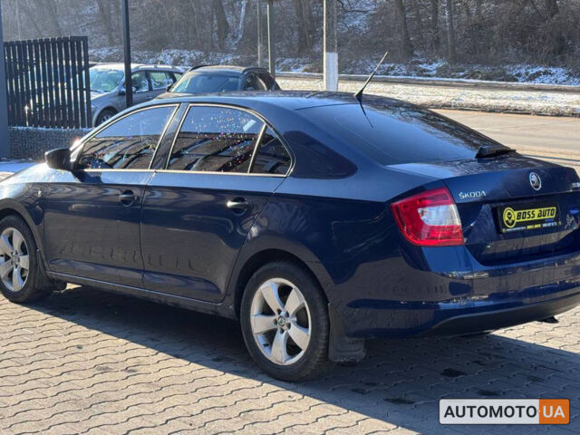 Синий Шкода Рапид, объемом двигателя 1.2 л и пробегом 238 тыс. км за 6900 $, фото 3 на Automoto.ua