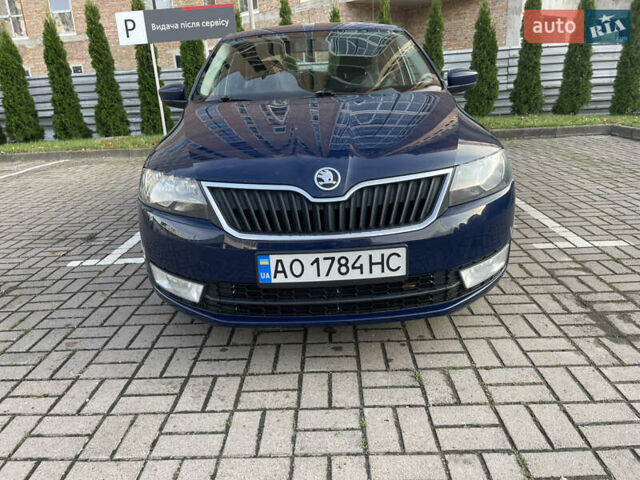 Синий Шкода Рапид, объемом двигателя 1.2 л и пробегом 243 тыс. км за 5800 $, фото 1 на Automoto.ua