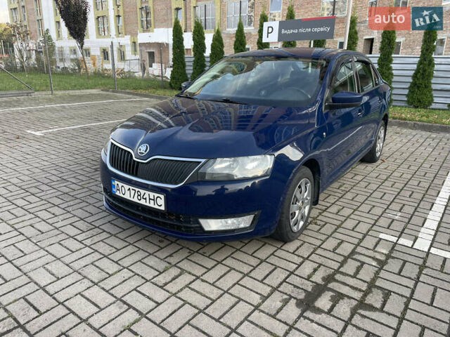 Синий Шкода Рапид, объемом двигателя 1.6 л и пробегом 250 тыс. км за 6500 $, фото 1 на Automoto.ua