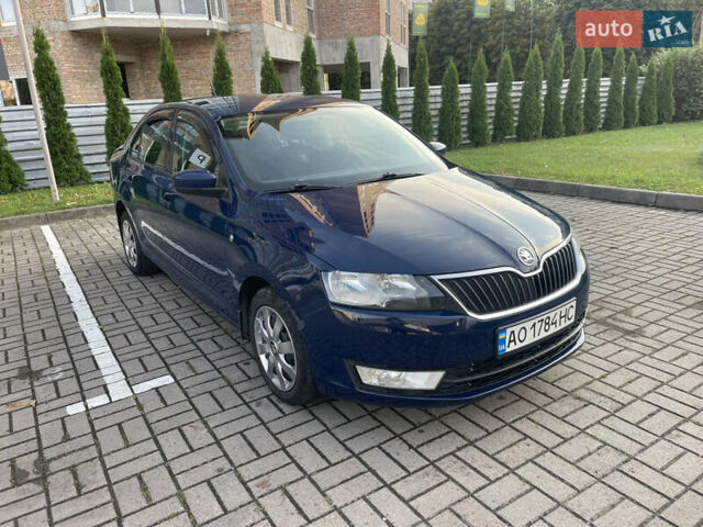 Синий Шкода Рапид, объемом двигателя 1.2 л и пробегом 243 тыс. км за 5800 $, фото 3 на Automoto.ua