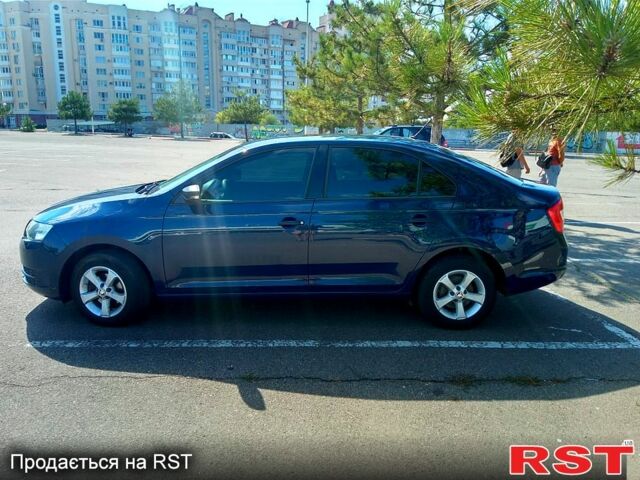 Шкода Рапид 2015 в Николаеве на Automoto.ua Синий Шкода Рапид, объемом двигателя 1.2 л и пробегом 141 тыс. км за 8000 $, фото 1 на Automoto.ua