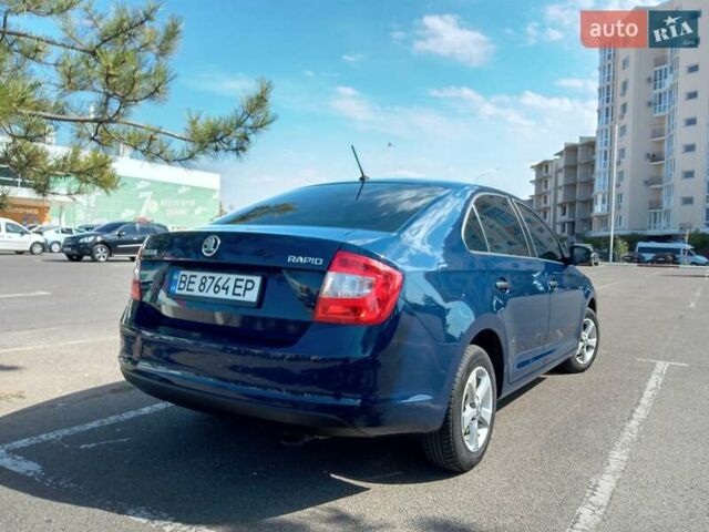 Синій Шкода Рапід, об'ємом двигуна 1.2 л та пробігом 141 тис. км за 8200 $, фото 3 на Automoto.ua