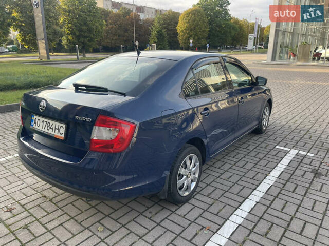 Синий Шкода Рапид, объемом двигателя 1.6 л и пробегом 250 тыс. км за 6500 $, фото 11 на Automoto.ua