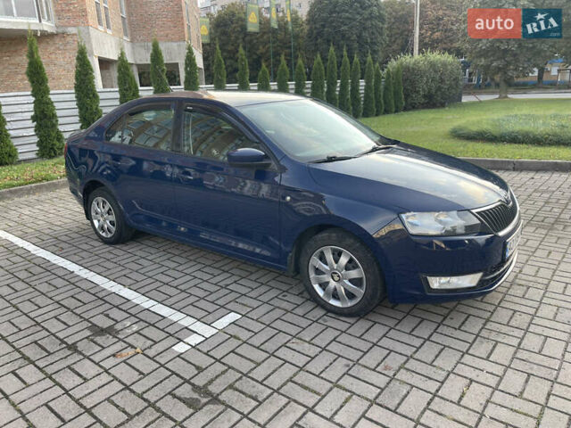 Синий Шкода Рапид, объемом двигателя 1.6 л и пробегом 250 тыс. км за 6500 $, фото 4 на Automoto.ua