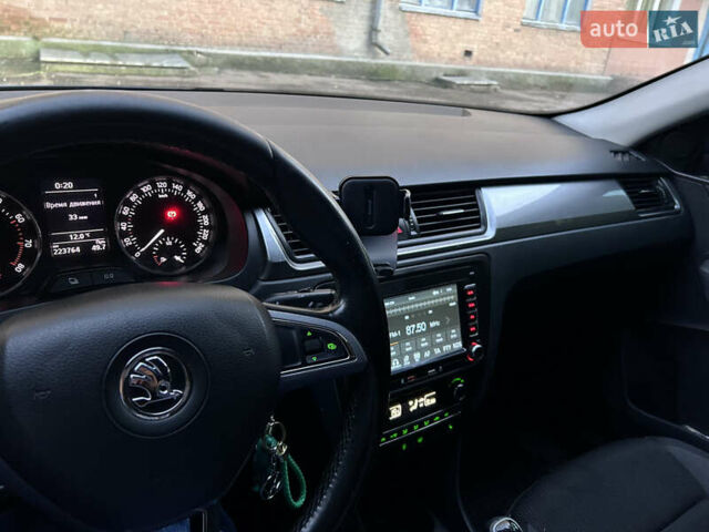Шкода Рапид 2015 в Кропивницком (Кировограде) на Automoto.ua Синий Шкода Рапид, объемом двигателя 1.6 л и пробегом 220 тыс. км за 7500 $, фото 5 на Automoto.ua
