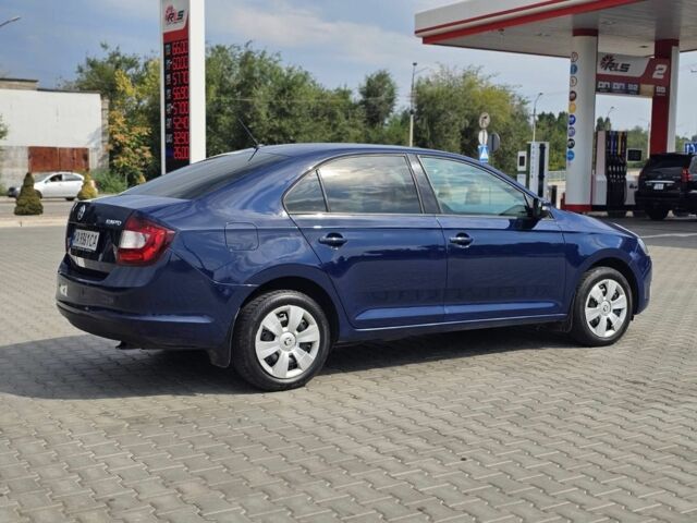 Синий Шкода Рапид, объемом двигателя 1.6 л и пробегом 182 тыс. км за 8600 $, фото 5 на Automoto.ua