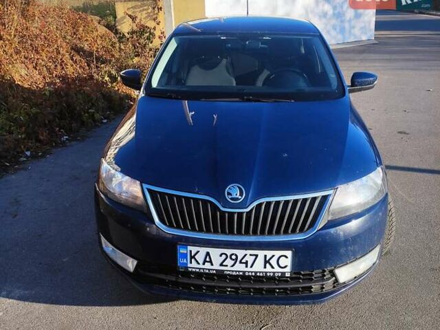Синий Шкода Рапид, объемом двигателя 1.2 л и пробегом 158 тыс. км за 7700 $, фото 7 на Automoto.ua
