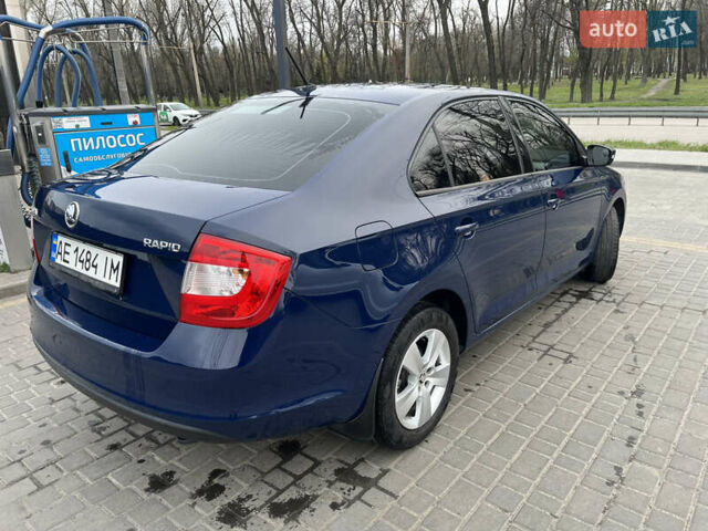 Синий Шкода Рапид, объемом двигателя 1.2 л и пробегом 126 тыс. км за 9500 $, фото 6 на Automoto.ua
