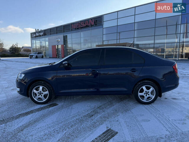 Синій Шкода Рапід, об'ємом двигуна 1.6 л та пробігом 93 тис. км за 12350 $, фото 18 на Automoto.ua