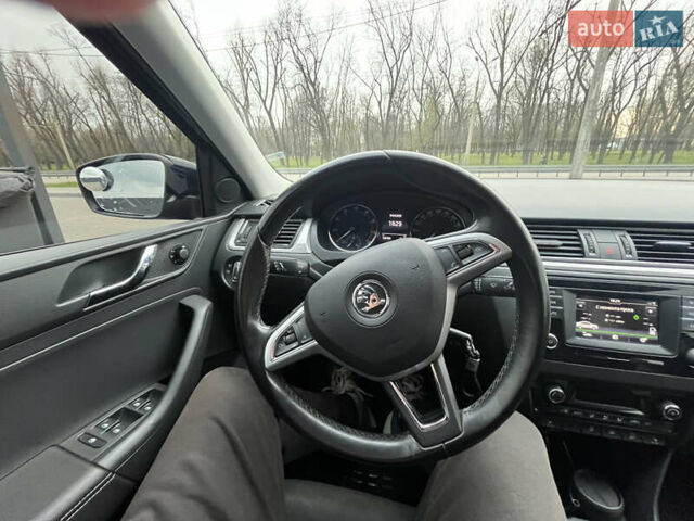 Синий Шкода Рапид, объемом двигателя 1.2 л и пробегом 126 тыс. км за 9500 $, фото 7 на Automoto.ua