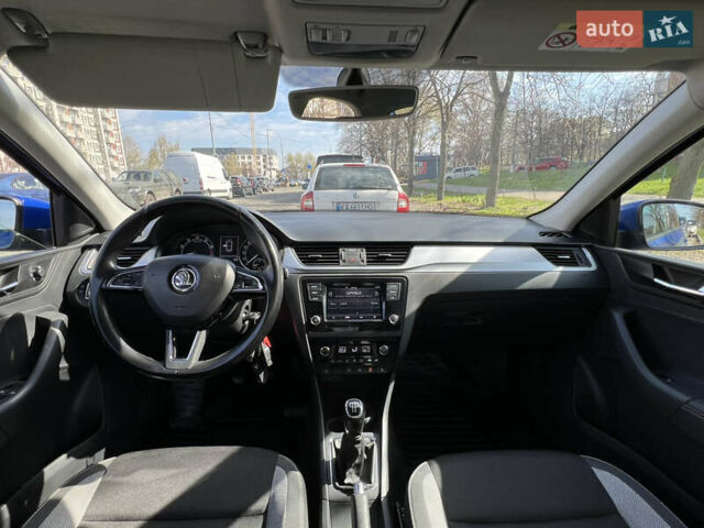 Синий Шкода Рапид, объемом двигателя 1 л и пробегом 10 тыс. км за 7700 $, фото 7 на Automoto.ua