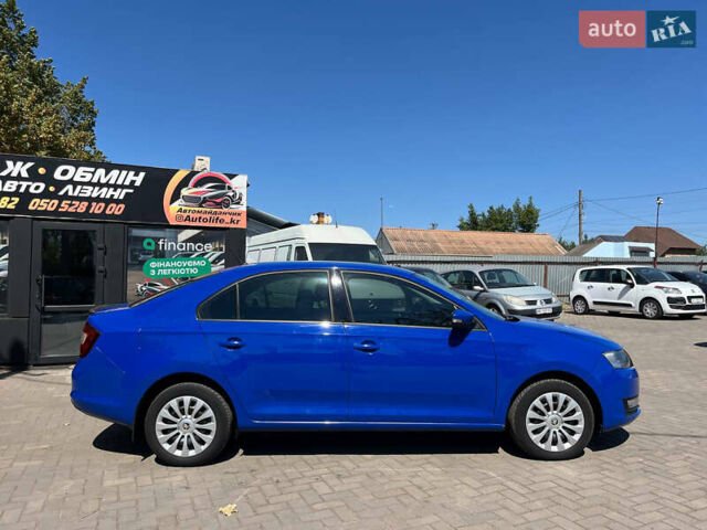Синий Шкода Рапид, объемом двигателя 1.6 л и пробегом 167 тыс. км за 9900 $, фото 3 на Automoto.ua