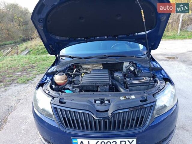 Синий Шкода Рапид, объемом двигателя 1.6 л и пробегом 221 тыс. км за 9900 $, фото 3 на Automoto.ua