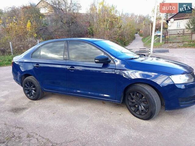 Синий Шкода Рапид, объемом двигателя 1.6 л и пробегом 221 тыс. км за 9900 $, фото 12 на Automoto.ua