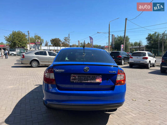 Синий Шкода Рапид, объемом двигателя 1.6 л и пробегом 167 тыс. км за 9900 $, фото 5 на Automoto.ua