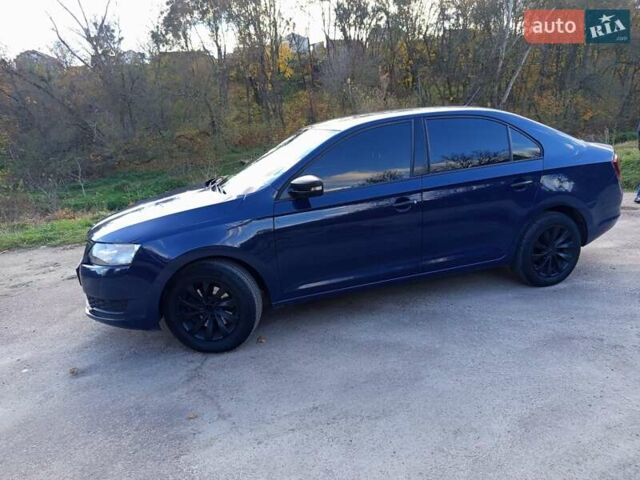 Синий Шкода Рапид, объемом двигателя 1.6 л и пробегом 221 тыс. км за 9900 $, фото 9 на Automoto.ua
