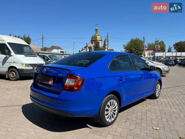 Синий Шкода Рапид, объемом двигателя 1.6 л и пробегом 167 тыс. км за 9900 $, фото 6 на Automoto.ua